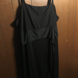 Black Semi-Formal Dress Plus Size Vintage - image 1